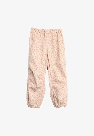 Bukser - soft beige flowers