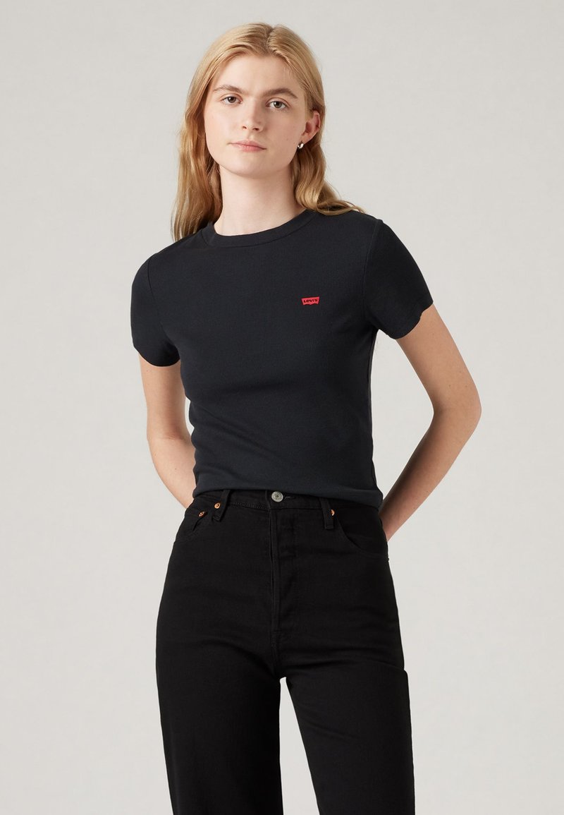 Levi's® ESSENTIAL SPORTY TEE - Printtipaita - caviar