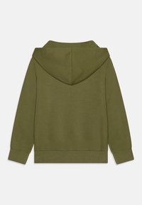 Champion ICONS HOODIE CONTRAST LOGO UNISEX - Kapucni - green