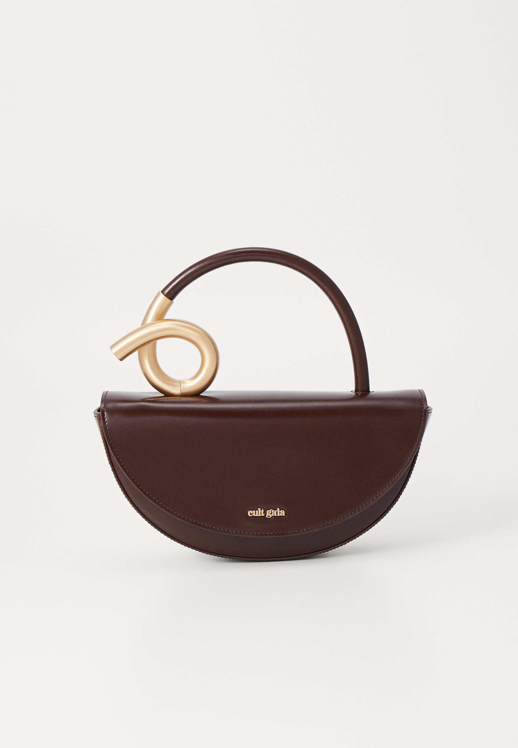 Cult Gaia AZARIAH TOP HANDLE - Handbag - espresso/dark brown