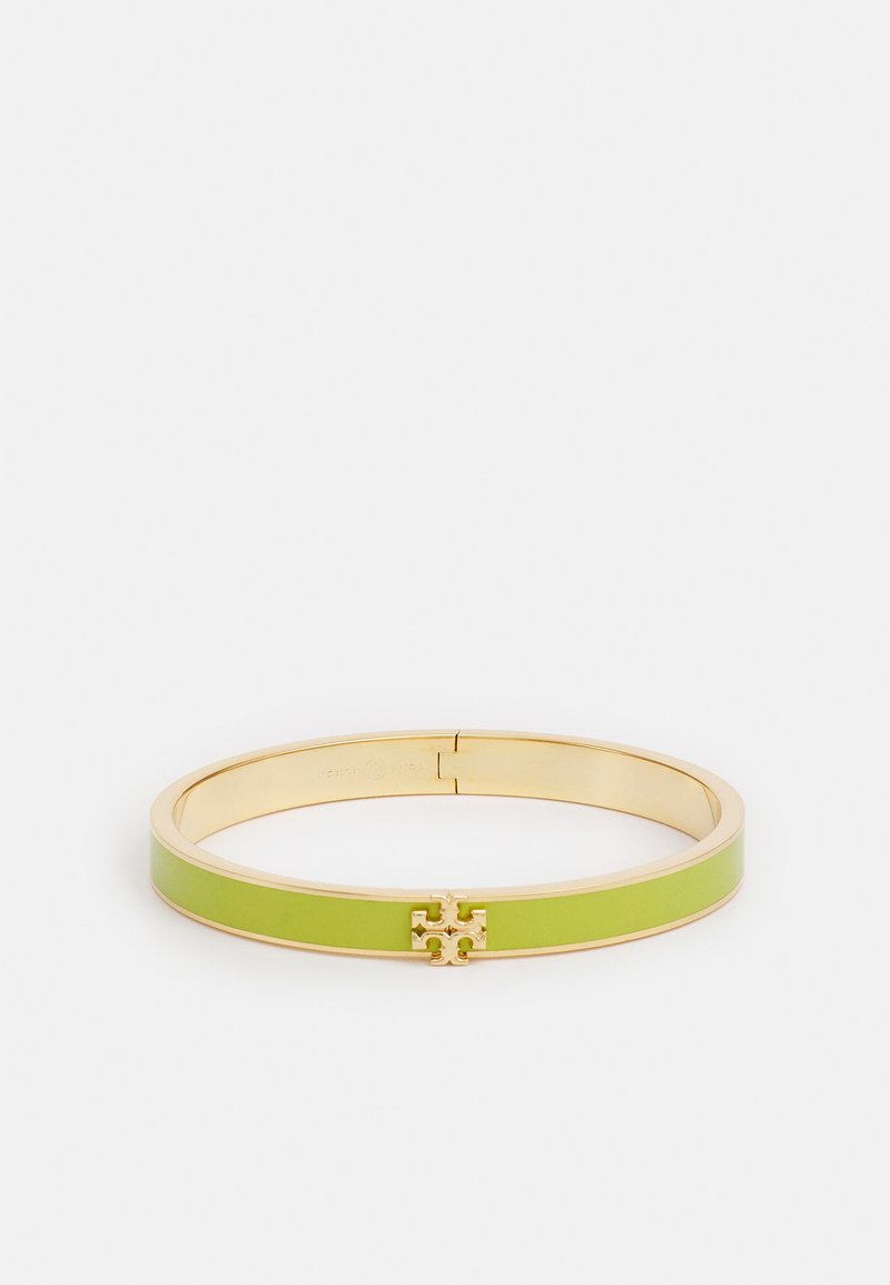 Tory Burch KIRA BRACELET - Pulseira - tory gold-coloured/green citrine
