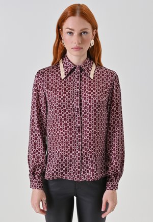 STAMPA CATENE - Camicia - red