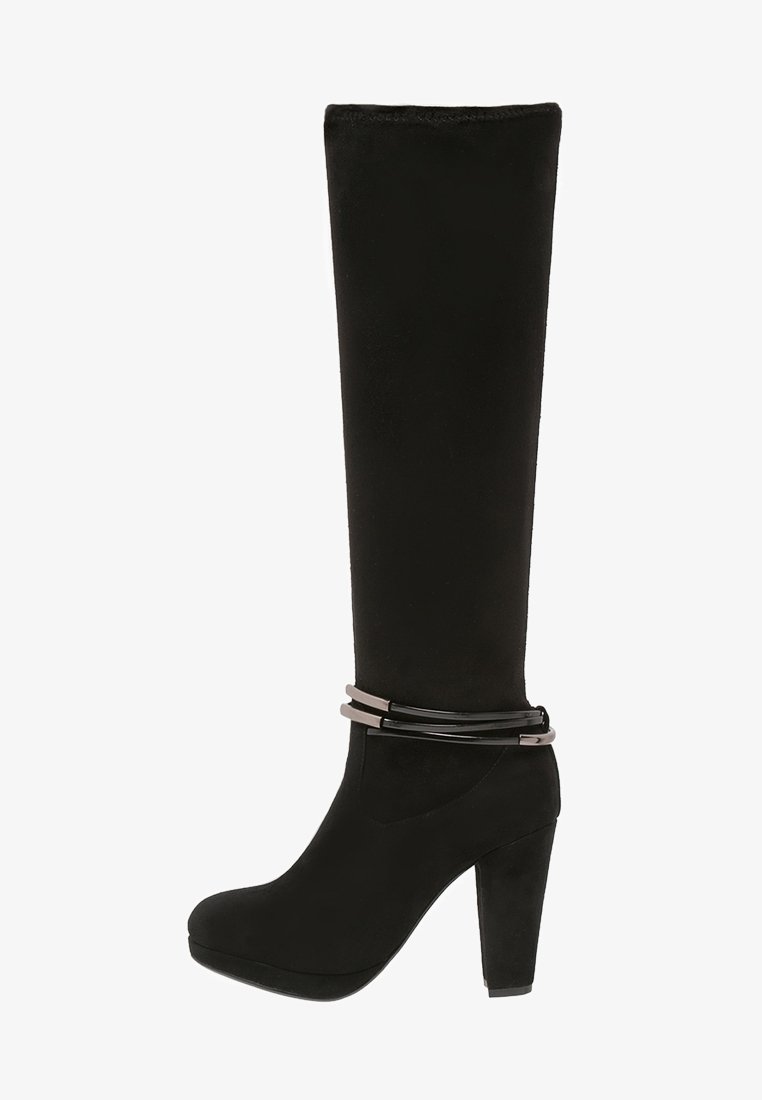 Anna Field Botas de tacón - black