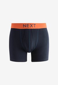 Next A FRONTS 10 PACK - Boxer alsónadrág - navy blue orange spot stripe