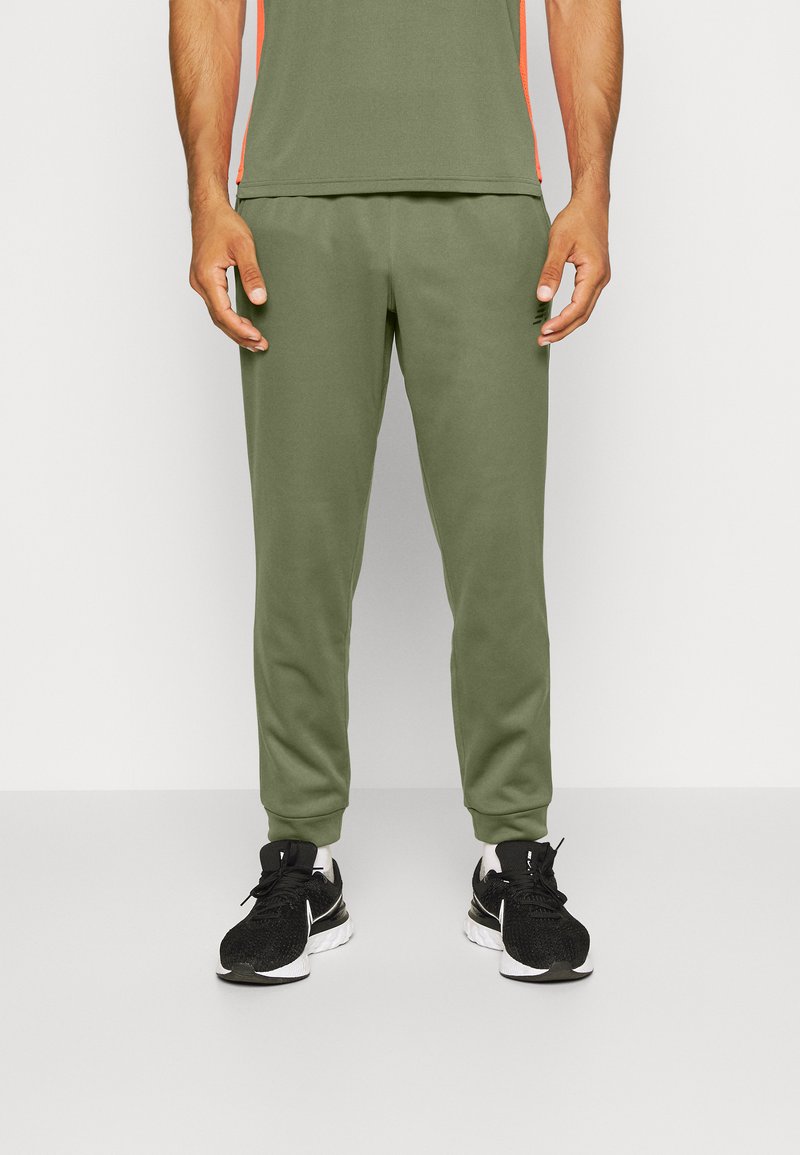 New Balance TENACITY PERFORMANCE Tracksuit bottoms deep olive green