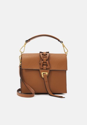 LOUISE INTRECCIO MAXI PLETTRO - Bolso de mano - caramel