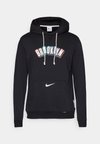 NBA CITY EDITION BROOKLYN NETS HOODY - Klupska odjeća - black/white