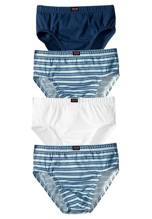 H.I.S 4 PACK - Slip - marine weiß  marine gestreift