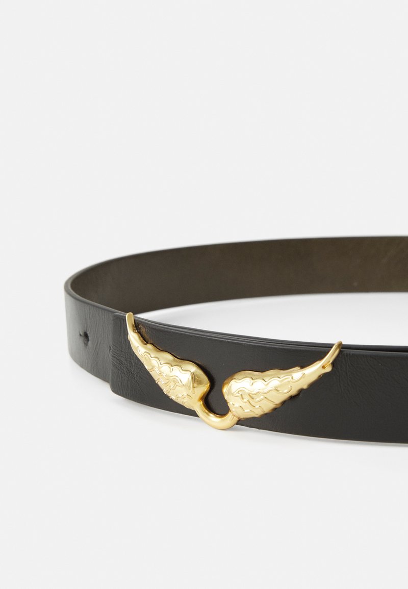 Ceinture Noire Ceinture Zadig Et Voltaire Initiale Zadig Voltaire