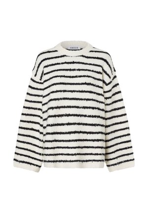 HARRIET - Jumper - weiß schwarz