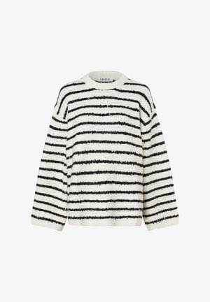 EDITED HARRIET - Trui - weiß schwarz