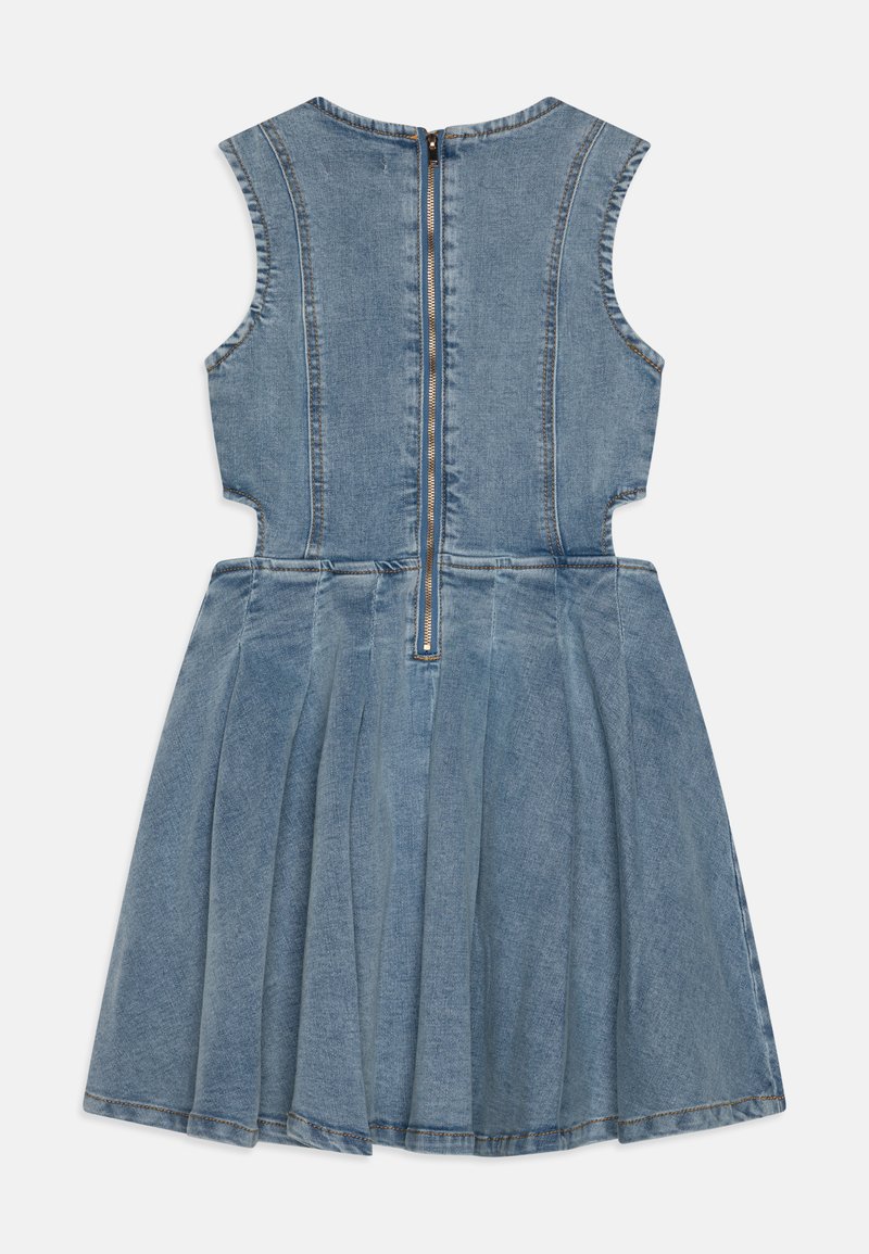 TWINSET ABITO CON PIEGHE Vestido vaquero light blue denim