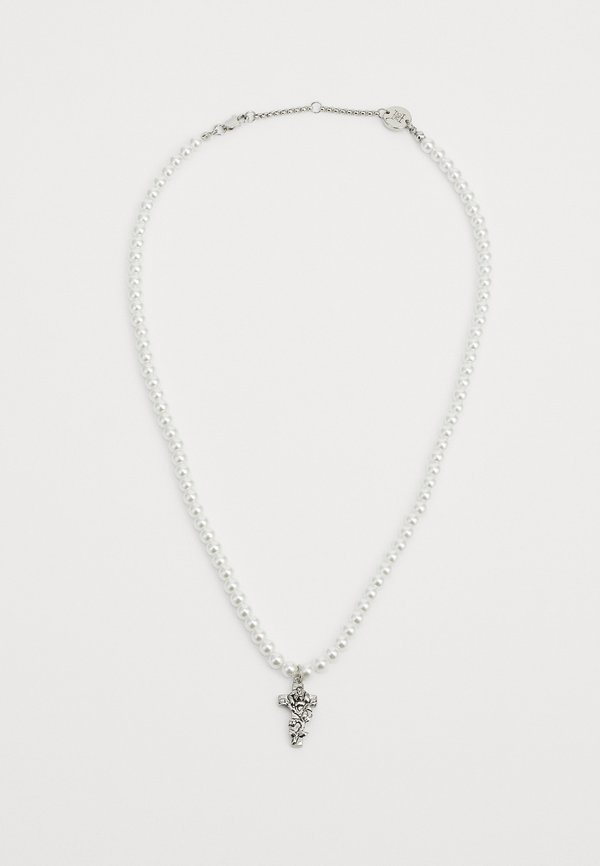 CROSS & ROSE THORN CUSTOM-CAST MINI CRUCIFIX NECKLACE - Necklace3