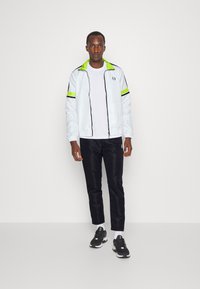 Sergio Tacchini CRYO TRACKSUIT SET - Treniņtērps - white/lime green