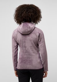 Jack Wolfskin ROTWAND HOODED - Giacca in pile - wild blossom