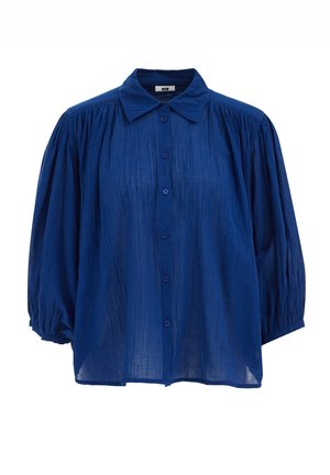 WE Fashion, Blúzka so zapínaním na gombíky - blue