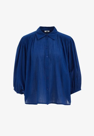 WE Fashion, Blúzka so zapínaním na gombíky - blue
