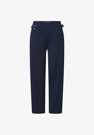 Street One, BARREL LEG HOSE MIT SCHNALLENDETAIL - Housut - shadowed navy