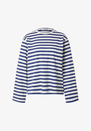 EDITED VERLEE - Langarmshirt - weiß blau