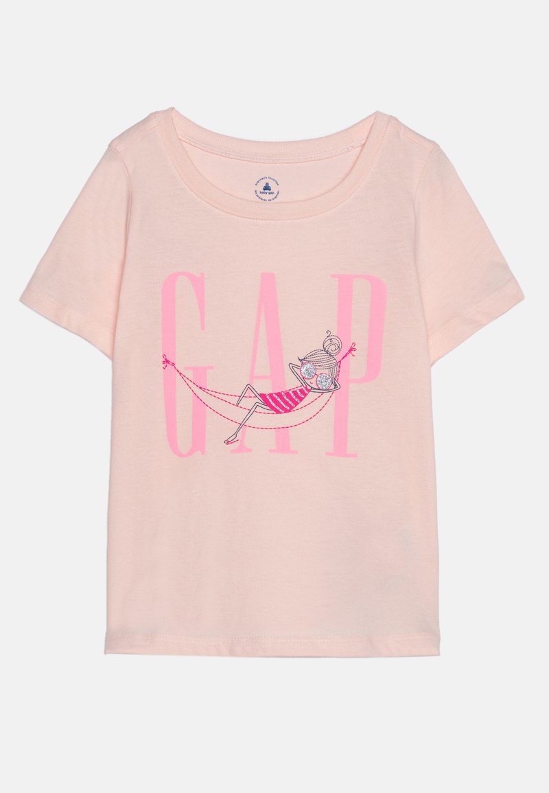 GAP TODDLER GIRL LOGO Tshirt print pink cameo/donkerroze Zalando.nl