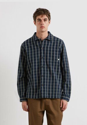 WALLASEY CHECK RELAXED FIT - Hemd - true navy