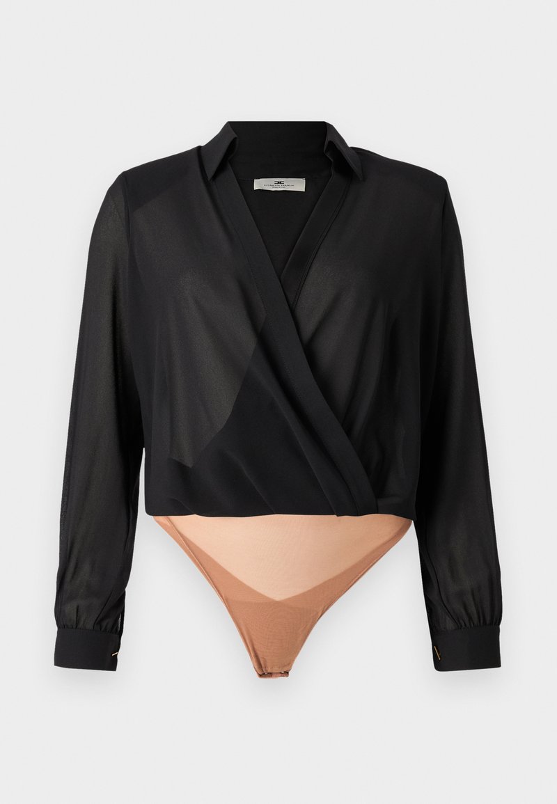 Elisabetta Franchi Langarmshirt schwarz