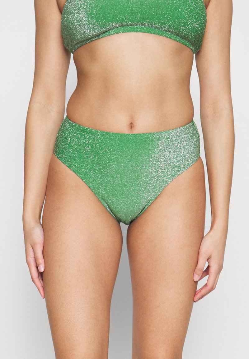Lindex Dół od bikini/zieleń butelkowa Zalando.pl