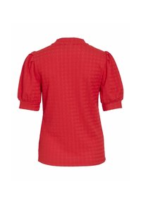 VILA MIT KURZEN ÄRMELN  - Bluse - tomato