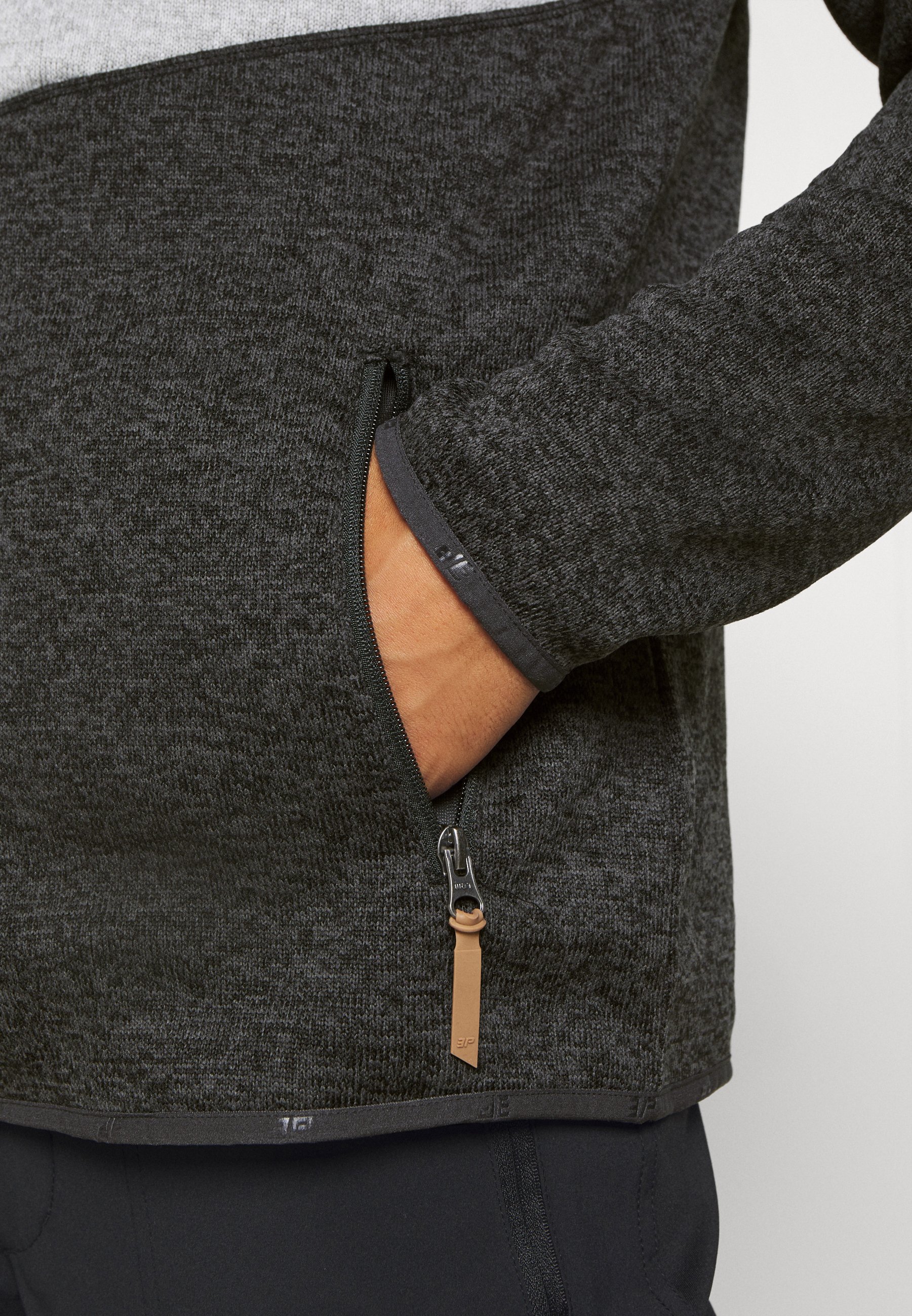 Icepeak ALBERTON Fleecejakke black melange Zalando.no Icepeak ABBOTT Fleecejakke dark olive Zalando.no
