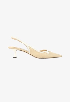 Jimmy Choo, SANDAL MULTICOLOUR - Escarpins - beige