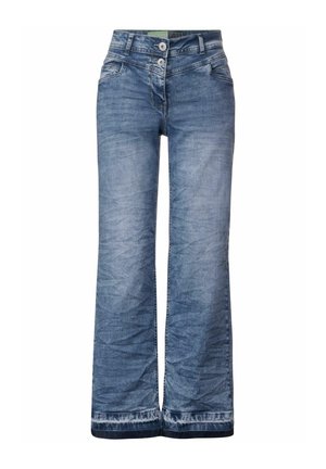 Flared Jeans - blue denim