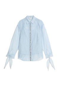 BEADED TIE DETAIL - Overhemdblouse - pale blue