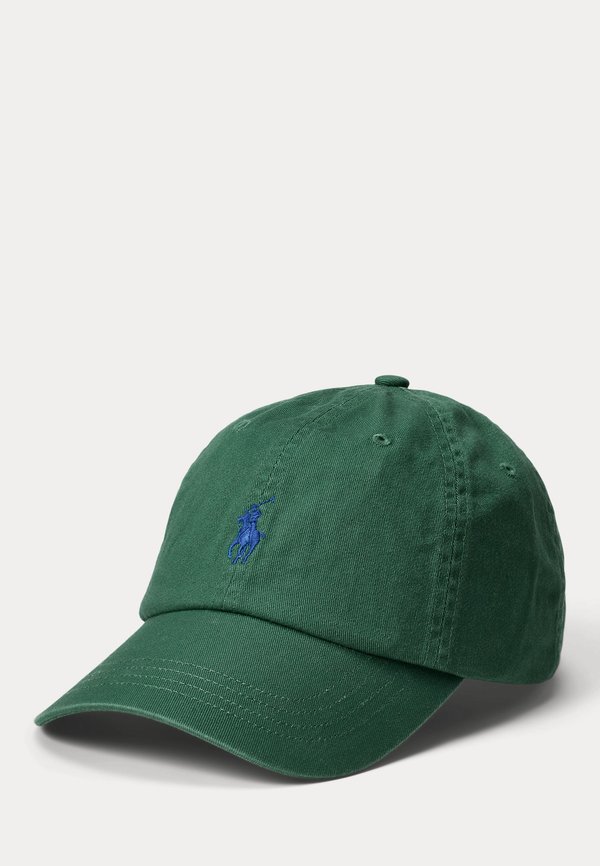 COTTON CHINO BALL CAP - Cap - washed forest
