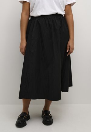 A-line skirt - black deep