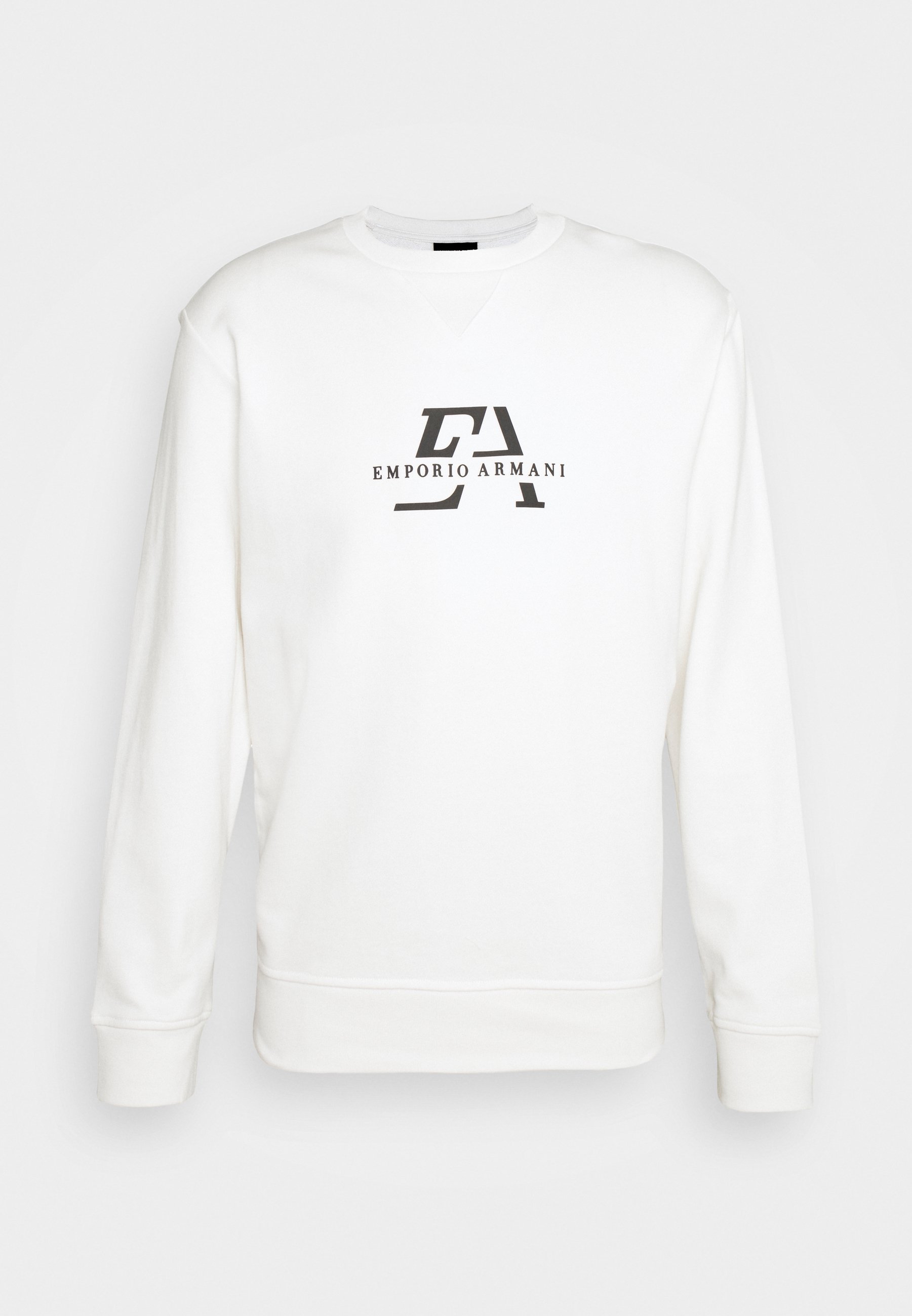 armani sweatshirt white