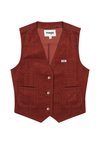 FEMME VEST - Vestă - madder brown