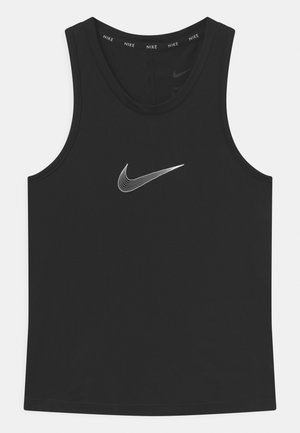 Nike Performance DF ONE TANK UNISEX - Top - black/white