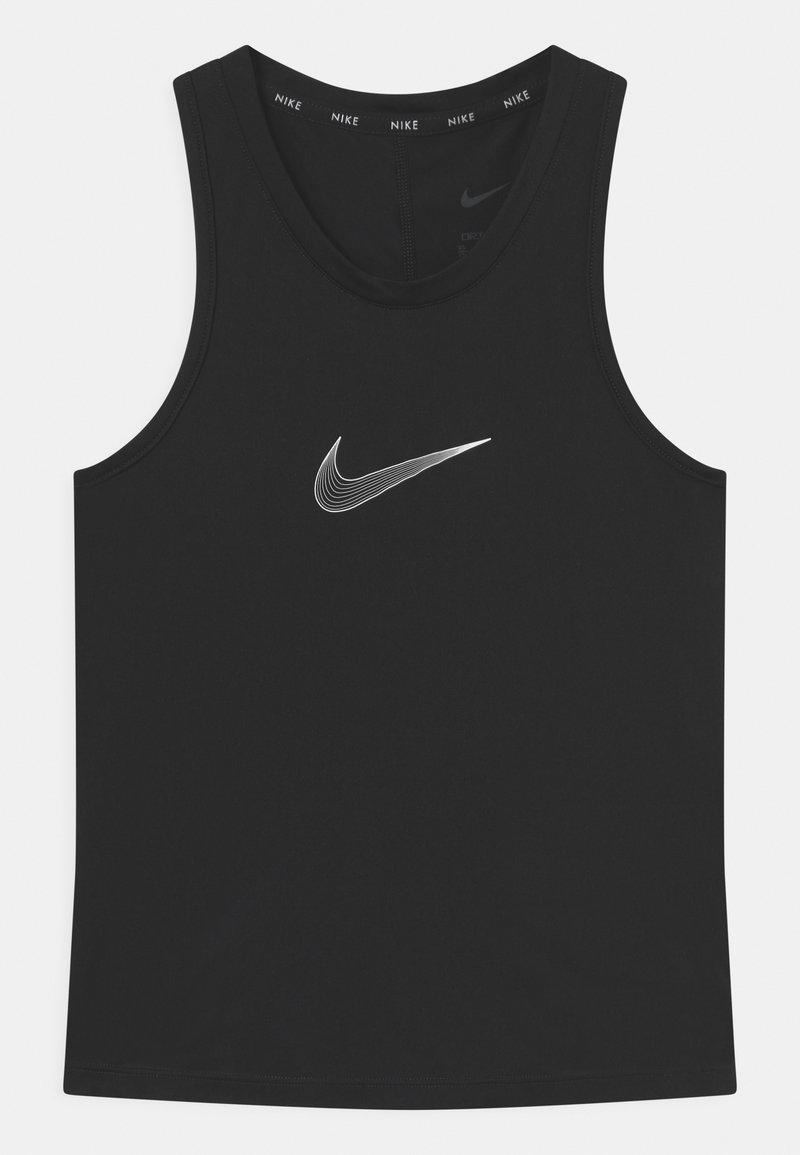 Nike Performance DF ONE TANK UNISEX - Top - black/white