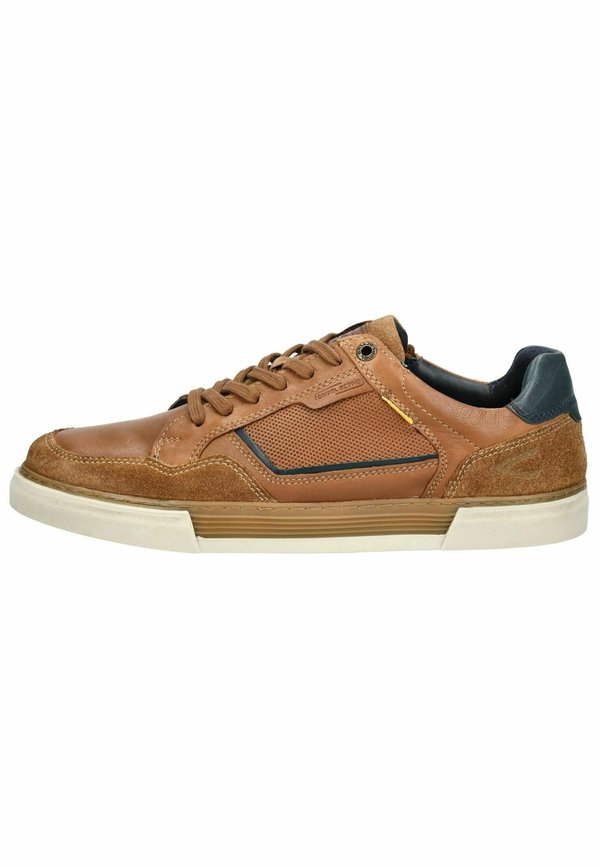 Sneaker low - cognac blau 476