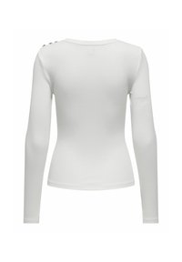 ONLY ONLCHECKIE - Maglietta a manica lunga - cloud dancer