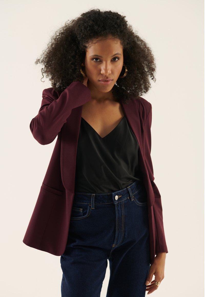 Anna Field by Zalando - Blazer - bordeaux, Vergroten