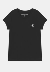 Calvin Klein Jeans SLIM MONOGRAM 2 PACK - T-shirt básica - white/black
