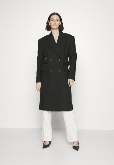 Materiel BOXY COAT - Κλασικό παλτό - black