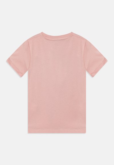 Versace MEDUSA GRECA LAMINA UNISEX - Apdrukāts T-krekls - dusty rose/blue