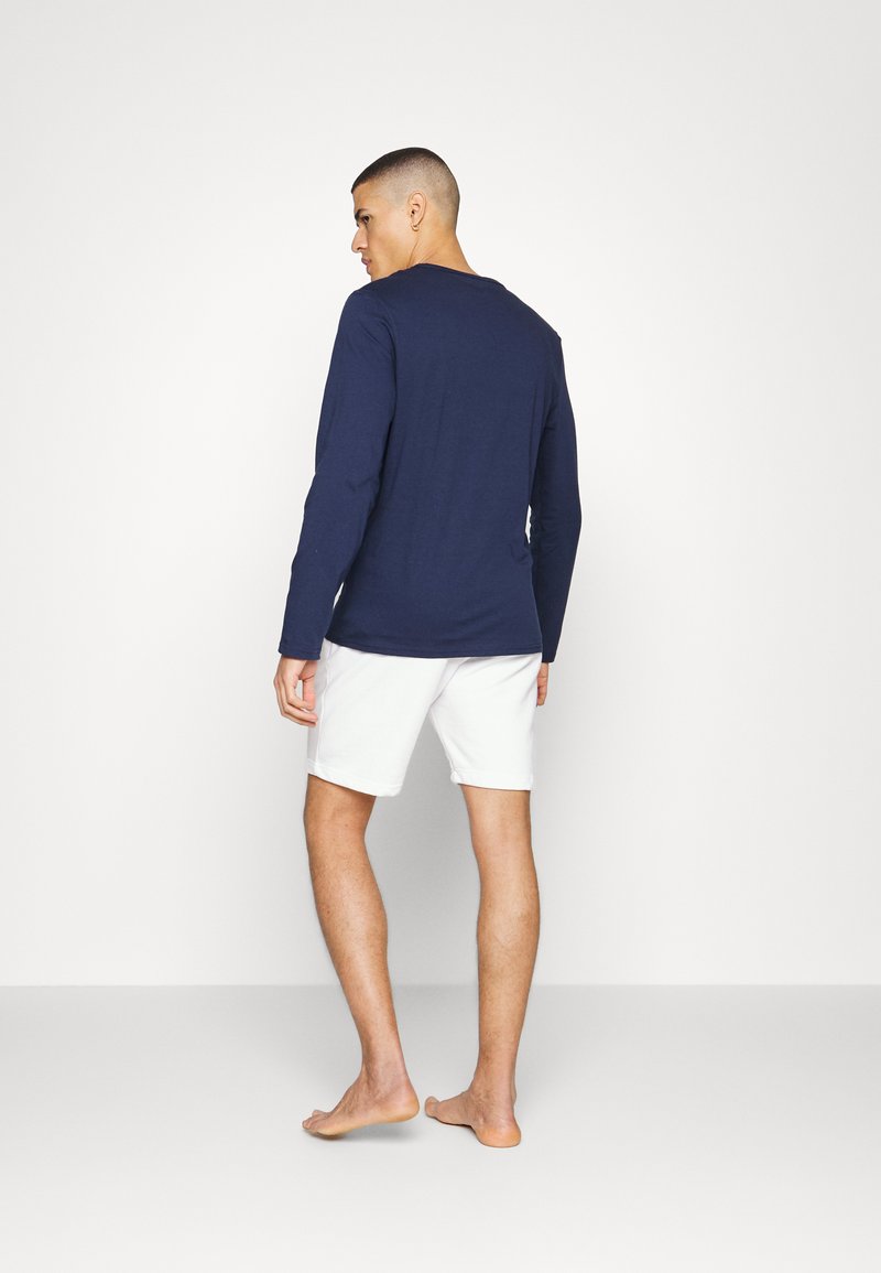Herren Pyjamas | Calvin Klein Underwear CREW NECK Nachtwäsche Shirt blue/blau - NG96835 Herren Pyjamas | Calvin Klein Underwear CREW NECK Nachtwäsche Shirt blue/blau - NG96835