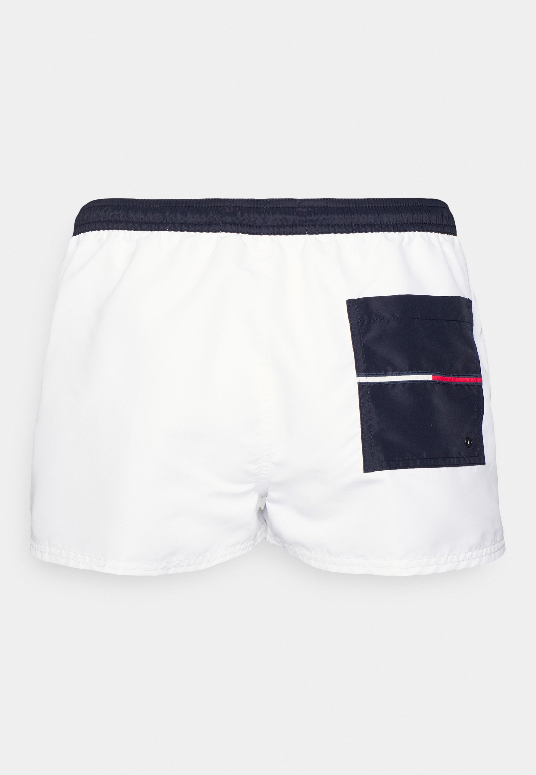 Tommy Hilfiger CUT DRAWSTRING - Shorts da mare - white/bianco - Zalando.it