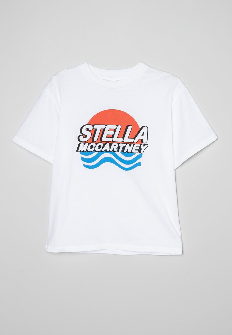 Stella McCartney Kids T-shirt print wit Stella McCartney Kids T-shirt print wit