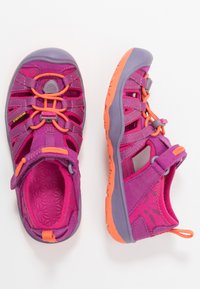 Keen - MOXIE CHILDREN UNISEX - Chodecké sandály - purple wine/nasturtium Miniatura obrázku 1