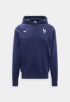 FRANCE CLUB HOODIE - Ένδυση εθνικής ομάδας - blackened blue/white