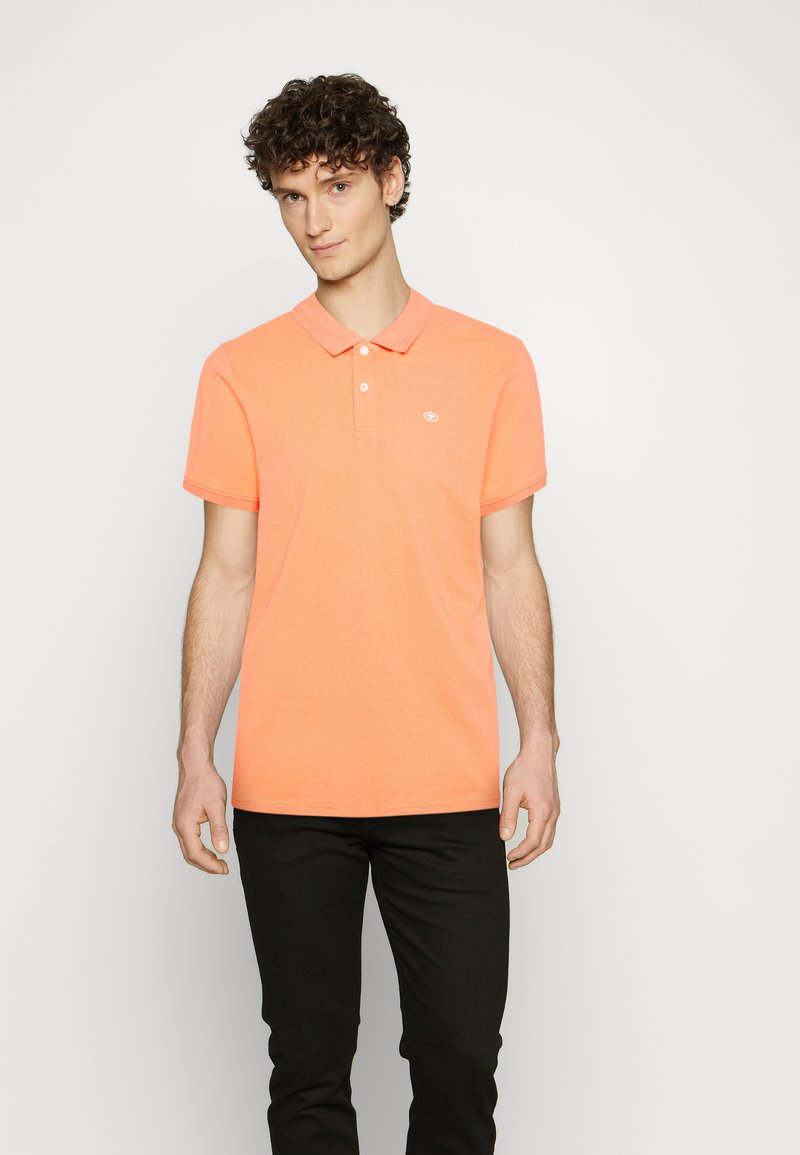 TOM TAILOR BASIC - Polo - soft peach orange